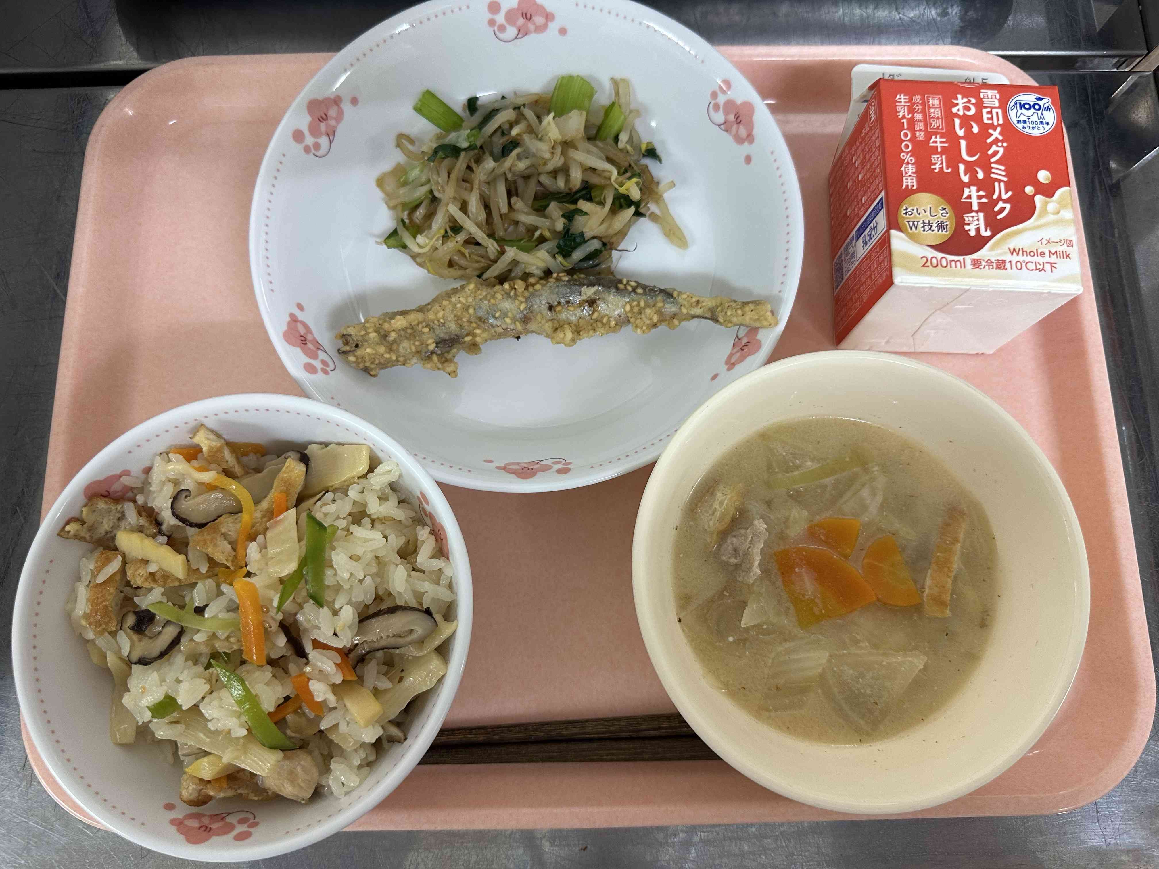今日の給食